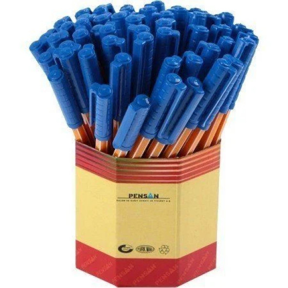 Pensan Ofispen Tükenmez Kalem  Kırmızı ürün görseli 1