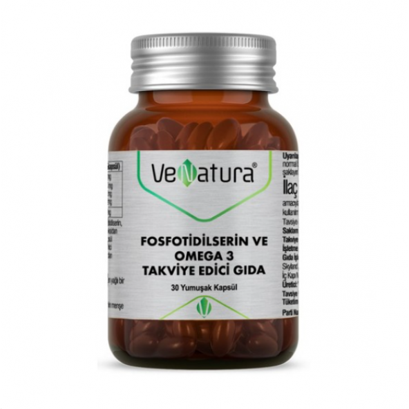 Venatura Fosfotidilserin ve Omega-3 30 Yumuşak Kapsül ürün görseli 1
