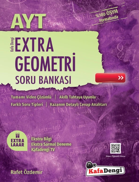 Kafadengi 2024 Ayt Geometri Extra Soru Bankası ürün görseli 1