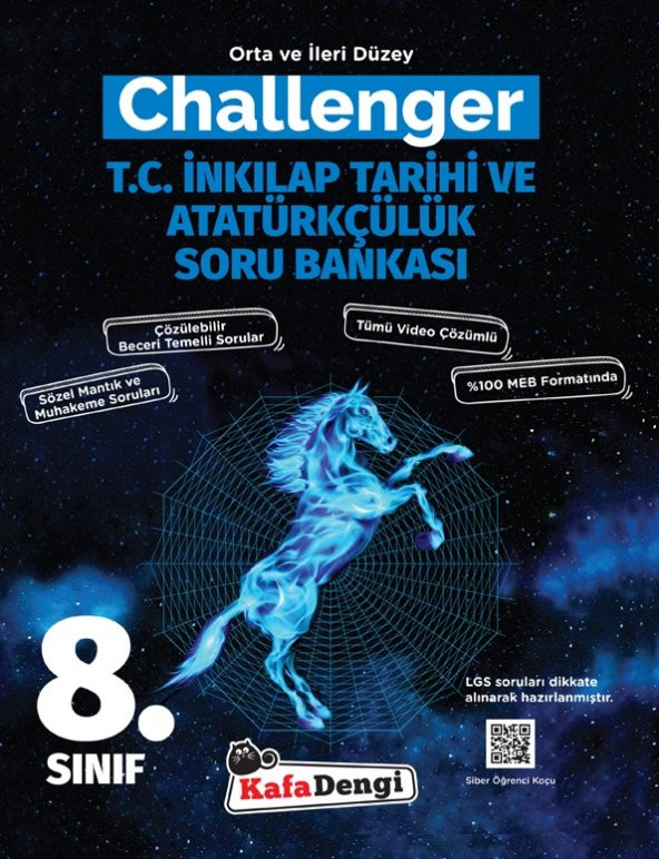Kafadengi 8. Sınıf Lgs İnkılap Tarihi Challenger Soru Bankası 2023 ürün görseli 1
