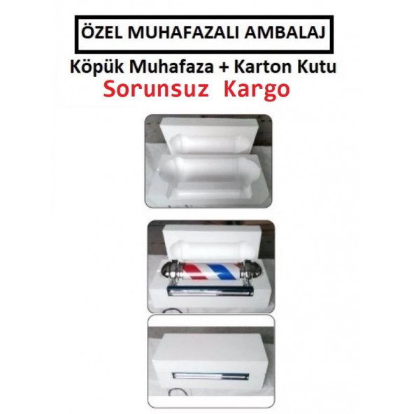 M311D Kubbe Model ALİN Evrensel Berber Direği - Resim 4