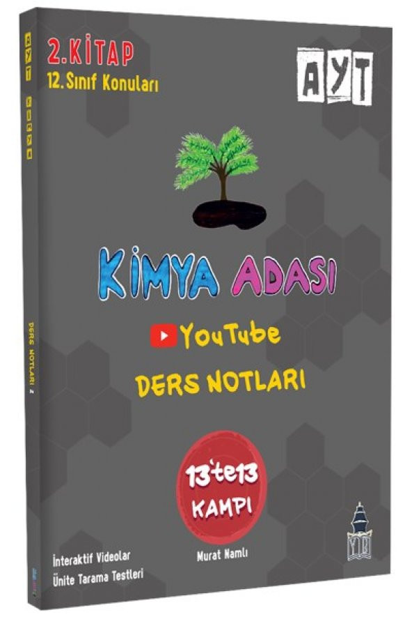 Kimya Adası AYT Kimya Youtube Ders Notları 2.Kitap ürün görseli 1