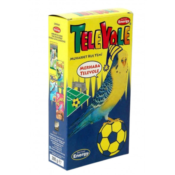 TELEVOLE MUHABBET KUŞU YEMİ FB 300 gr ürün görseli 1