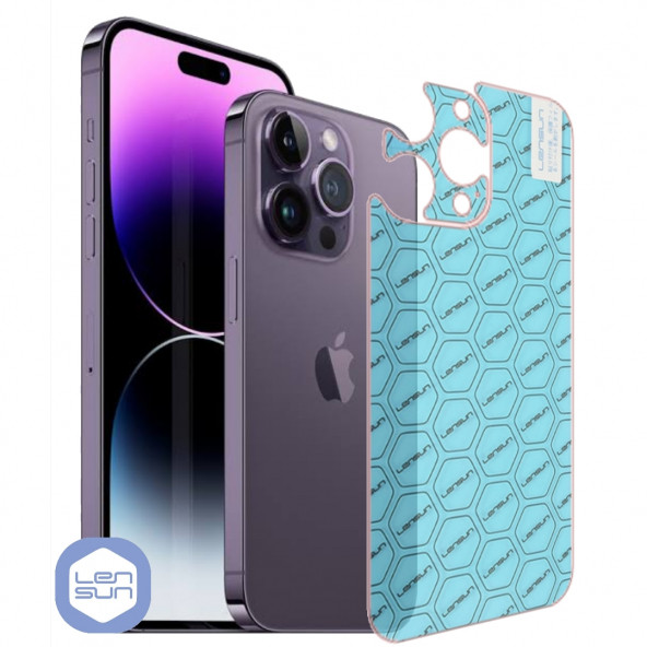İphone 14 Pro Max Lensun Nano Şefff Arka Kapak Kaplama ürün görseli 1
