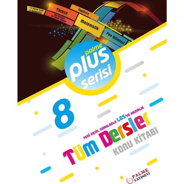Palme Yayıncılık 8. Sınıf Plus Serisi Tüm Dersler Konu Kitabı ürün görseli 1