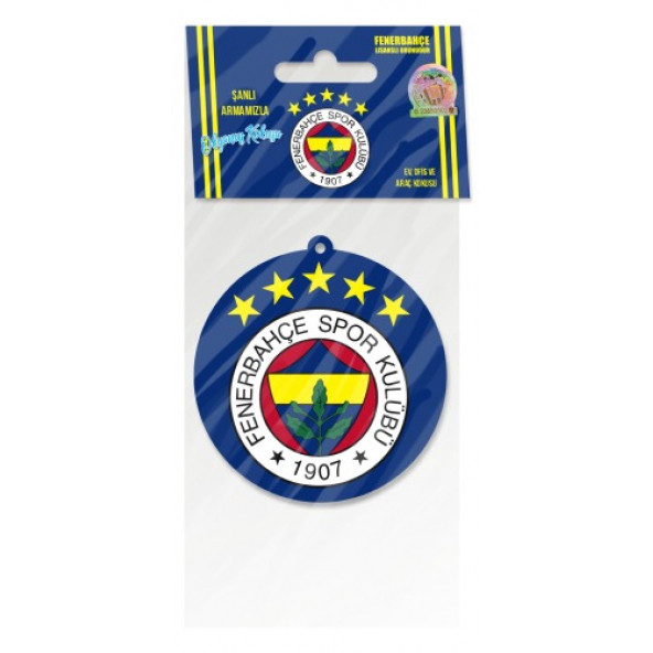 Fenerbahçe 5 Yıldız Arma Oto Kokusu ürün görseli 1