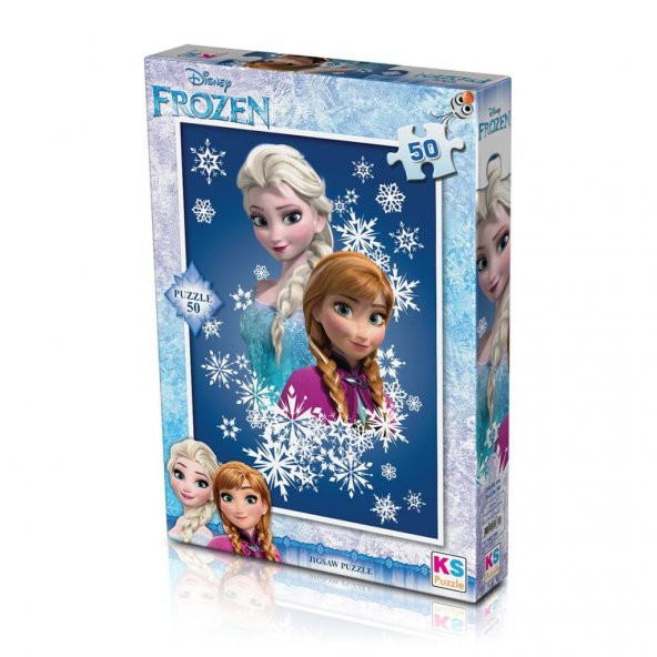 FRZ709 Frozen 50 Parça Çocuk Puzzle -KS Puzzle ürün görseli 1