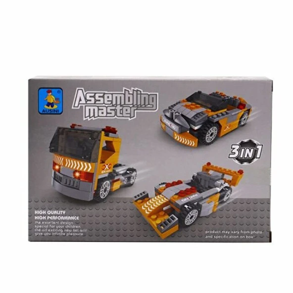 Ausini Assembling Master 135 Parça 3 in 1 Araçlar - Resim 3