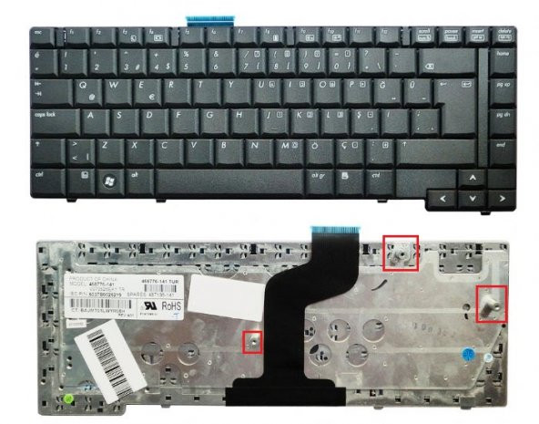 Hp Compaq 6730b, 6735b Notebook Klavyesi TR ürün görseli 1