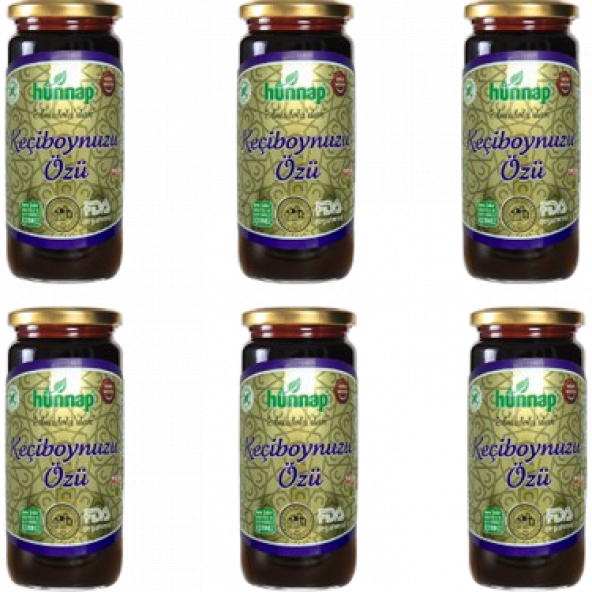 Hünnap Keçiboynuzu Özü Pekmezi 640 Gr x 6 Adet ürün görseli 1