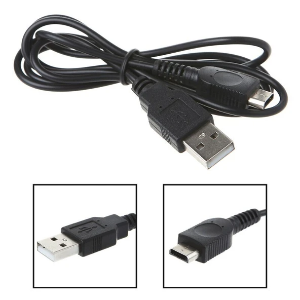Nintendo GBM USB Şarj ve Data Kablosu GBM USB Şarj Kablo Gameboy Mikro Şarj ürün görseli 1