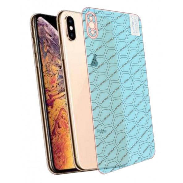 İphone XS Max Lensun Nano Şeffaf Arka Kapak Kaplama ürün görseli 1