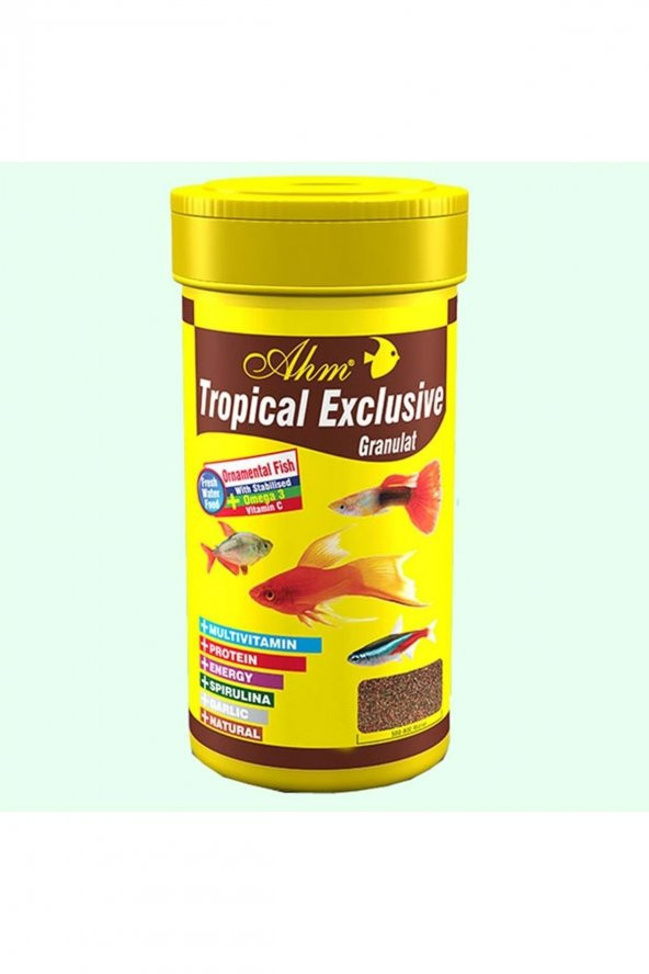 Tropical Exclusive Granulat Balık Yemi 100 ml ürün görseli 1