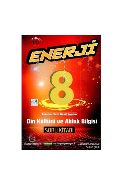 Palme Yayıncılık 8.sınıf Enerji Din Kültürü Soru Kitabı ürün görseli 1