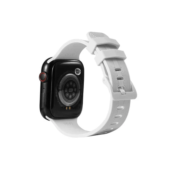 Apple Watch 42mm KRD-23 Silikon Kordon - Resim 7