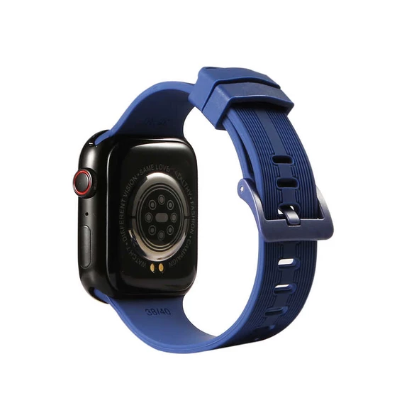 Apple Watch 40mm KRD-23 Silikon Kordon - Resim 5