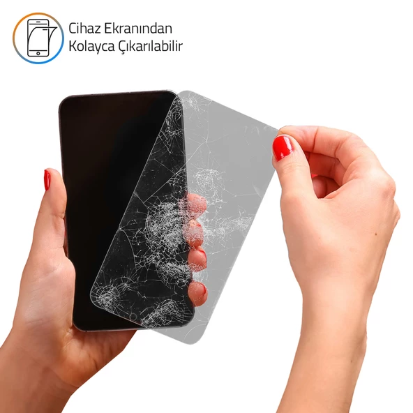 NoTech iPhone 14 Temperli Cam Ekran Koruyucu - Resim 8