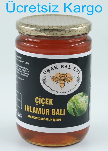 IHLAMUR ÇİÇEK BALI 920 GR / UŞAK BAL EVİ ürün görseli 1