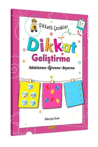 Dikkatli Çocuklar Dikkat Geliştirme (3 Yaş) ürün görseli 1