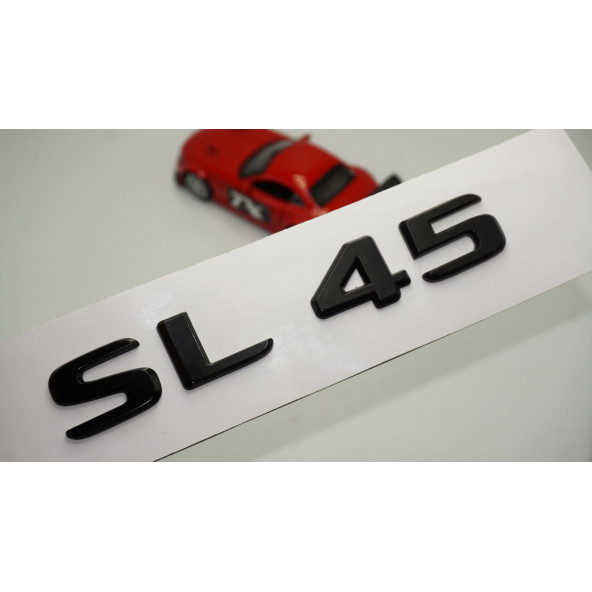 SL45 Bagaj Parlak Siyah ABS 3M 3D Yazı Logo ürün görseli 1