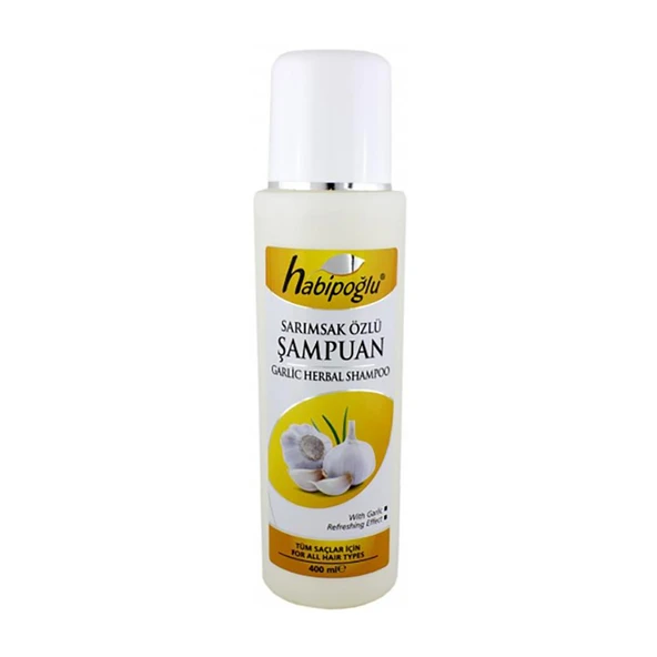 Habipoğlu Sarımsak Özlü Şampuan 400 Ml - Resim 4