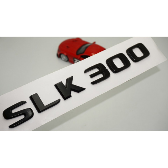 SLK 300 Bagaj Parlak Siyah ABS 3M 3D Yazı Logo ürün görseli 1