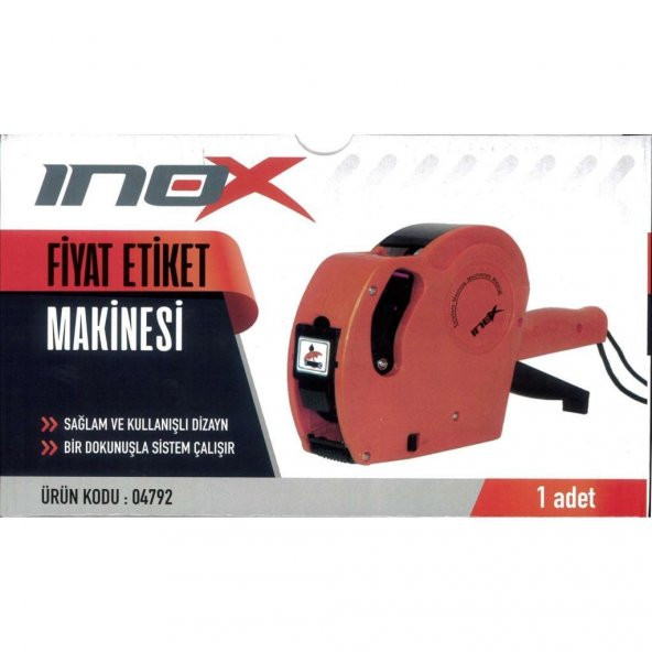 INOX FIYAT ETIKET MAKINASI ürün görseli 1