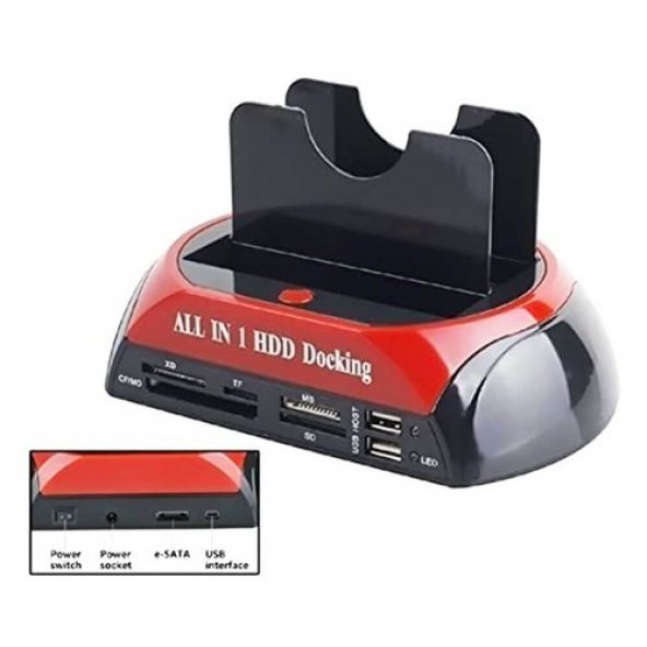 Hard Disk Kopyalama Usb Çoklu Kart Okuyucu Hdd Klonlama Ide Sata (552904396) ürün görseli 1