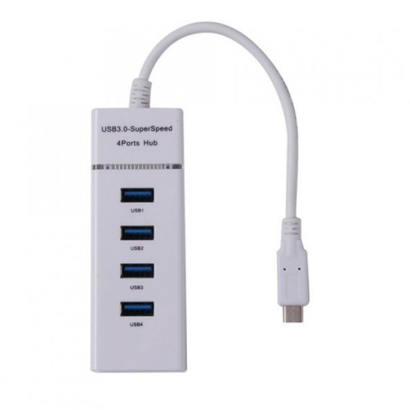 Usb Type C To 4 Port Usb 3.0 Çevirici Hub Çoklayıcı Type-C (552904210) ürün görseli 1