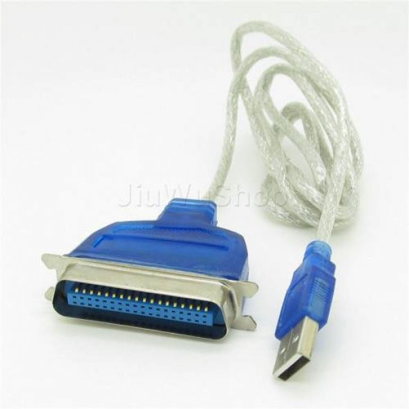 Usb To Lpt Paralel Yazıcı Kablosu Chipli Ieee 1284 ürün görseli 1