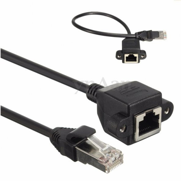 Rj45 Cat6 Cat 5 Vidalı Priz Tipi Panel Korumalı Ethernet Lan Netw ürün görseli 1