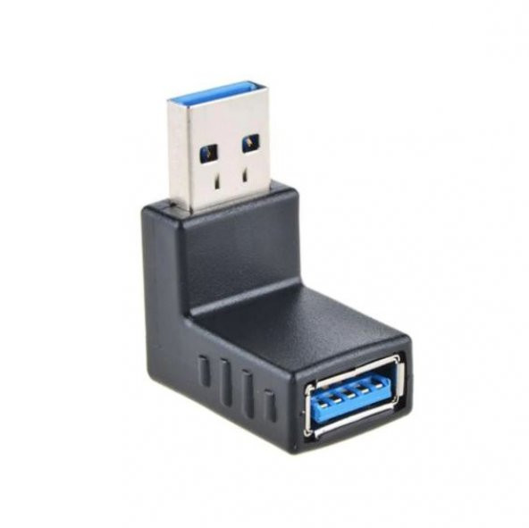 Usb 3.0 Bağlanti Aparati 90 Derece Dirsek Bağlanti Köşe Aparati ürün görseli 1