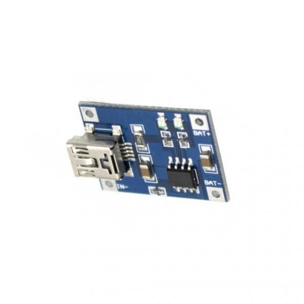 Turbosepet Pil Şarj Devresi 1A Tp4056 Lityum Pil Şarj Devresi Micro Usb ürün görseli 1