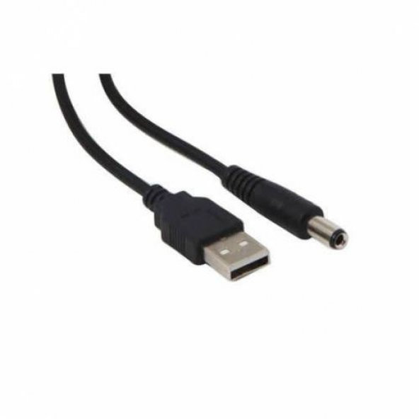 Usb To 5.5 2.1Mm / Usb To 5.5X2.1Mm Güç Kablosu Usb Power ürün görseli 1