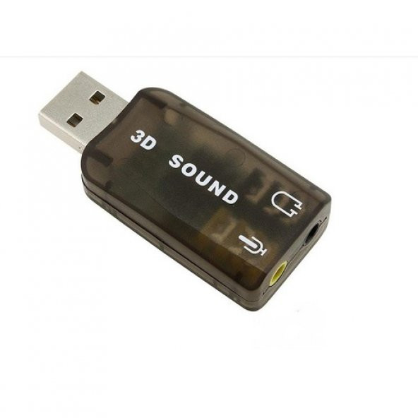 5.1 Usb Ses Kartı Laptop Bilgisayar Pc Sound 3D (552901942) ürün görseli 1
