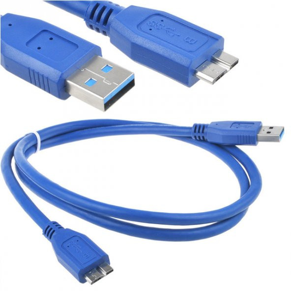 Usb 3.0 Hdd Harddisk Kablosu Yüksek Hiz 50Cm ürün görseli 1