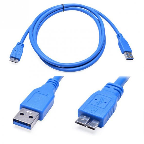 Usb 3.0 Hdd Harddisk Kablosu Yüksek Hiz 50Cm - Resim 2