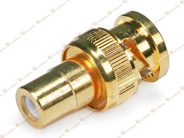 Bnc To Lale Rca Tos Çevirici Jak Jack Dönüştürücü Gold ürün görseli 1
