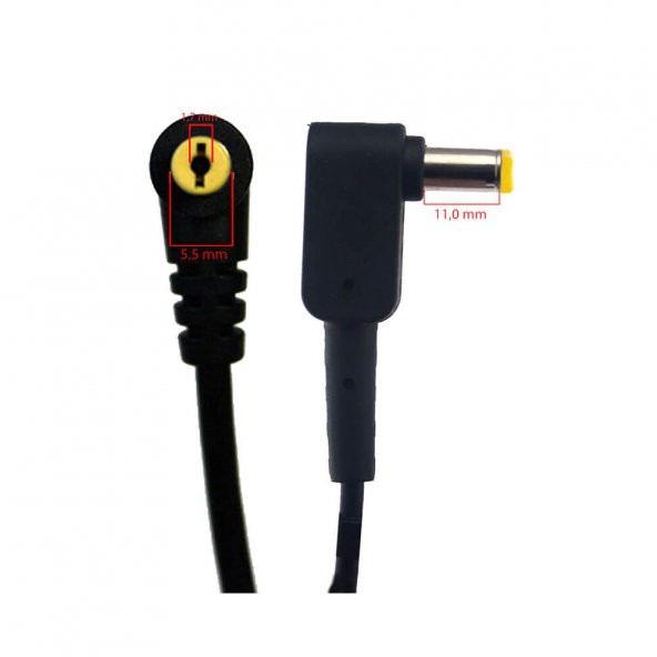 Acer Notebook Adaptör Kablosu Dc 5.5Mm-1.7Mm - Resim 8