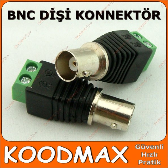 Cat5 Cat6 Cctv Kamera Bnc Dişi Video Balun ürün görseli 1