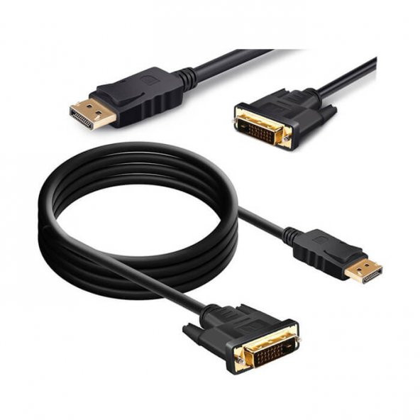 Displayport To Dvi Display Port Dvi Kablo 1.8M ürün görseli 1