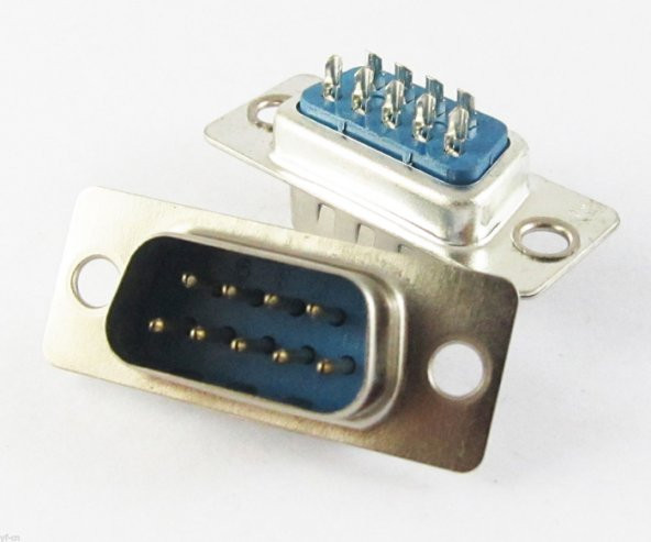 9 Pin Erkek D-Sub Konnektör Db9 Lehim Tipi Rs232 Seri Pc ürün görseli 1