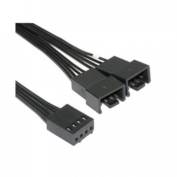 4 Pin Fan Power Güç Elektrik Soketi Çoklayıcı Kablo 10Cm ürün görseli 1