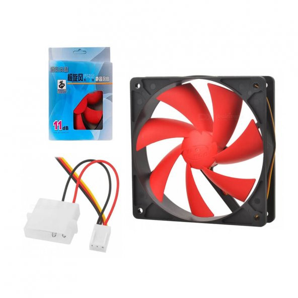 12Cm Kasa Fanı 12 Cm Kasa Soğutucu Fan Süper Sessiz 11Db ürün görseli 1