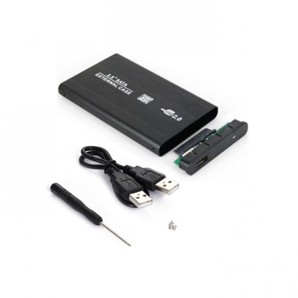 2.5 Usb Sata Hdd Harddisk Kutu Aliminyum Gövde - Harici Hdd Kutu ürün görseli 1