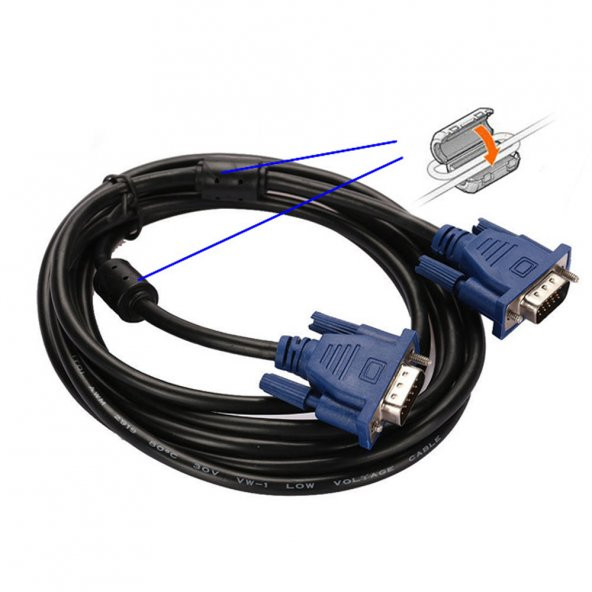 10M Metre Vga Görüntü Kablosu Lcd Projeksiyon - Resim 8