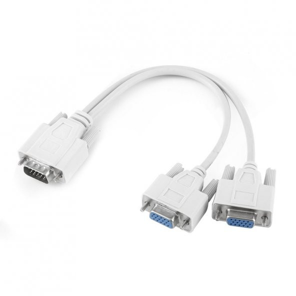 Vga To 2 Vga Çoğaltici Çoklayici Y Kablo ürün görseli 1