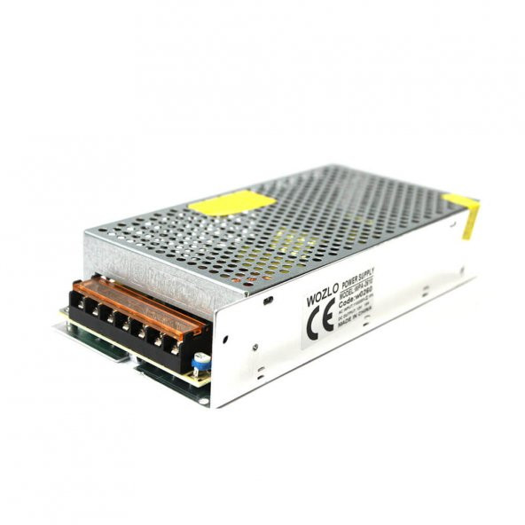 Adaptör 12V 10A Metal Kasa Şerit Led Ve Güvenlik Adaptörü ürün görseli 1