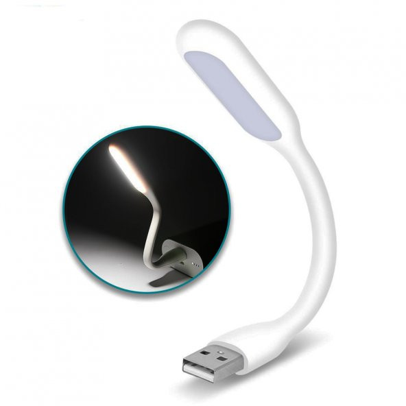 Usb Led Lamba Katlanabilir Pc Notebook Kitap Okuma ürün görseli 1