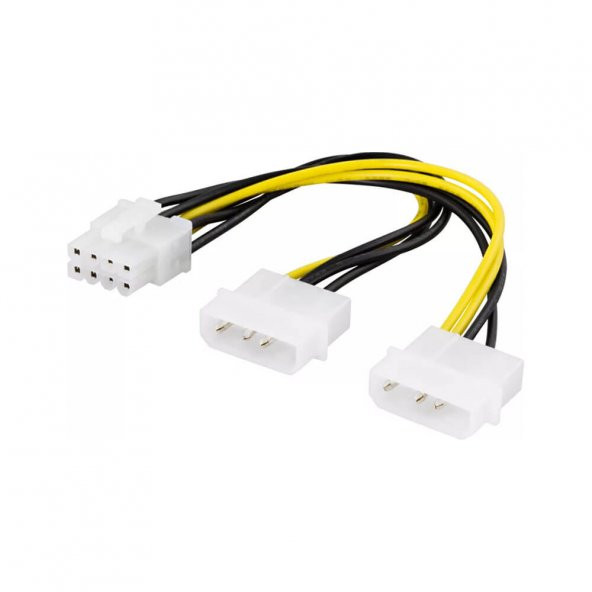8 Pin Anakart Power Güç Kablosu - Özel Üretim Bakır Isınma Yapmaz ürün görseli 1